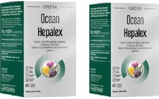 Orzax Hepalex Yetişkin Vitamin 2x60 Adet Kapsül