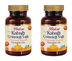 Balen Yumuşak Kapsül Kabak Çekirdeği Yağı Yetişkin Vitamin 100 Adet Kapsül