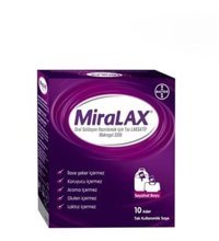 Miralax Makrogol Yetişkin Vitamin 10 Adet Şase