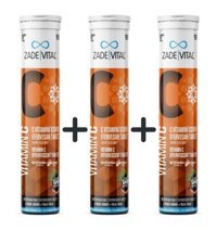 Zade Vital Portakal Yetişkin Vitamin 3x20 Adet Efervesan Tablet