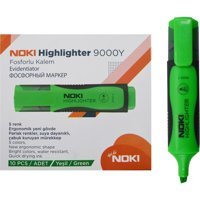 Noki 10'lu Neon Yeşil Fosforlu Kalem