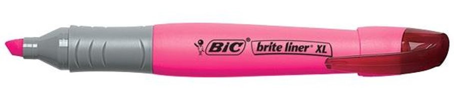 Bic Brite Liner Xl Neon Pembe Fosforlu Kalem