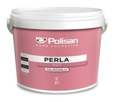 Polisan Perla Su Bazlı Silikonlu Mat İç Cephe Boyası 2.5 lt Roma Sarı