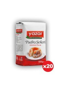 Yazar Pudra Şekeri 20x500 gr