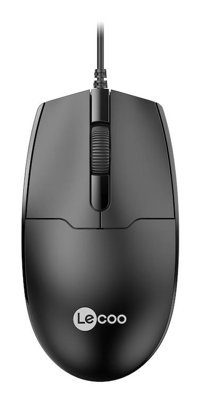 Lenovo Lecoo MS101 Kablolu Siyah Optik Mouse