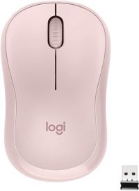 Logitech M221 Sessiz Kablosuz Pembe Optik Mouse