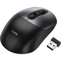 Hoco GM28 Kablosuz Siyah Optik Mouse