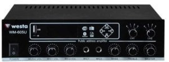 Westa WM-605U Bluetooth Hoparlör Siyah