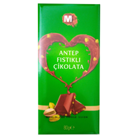 Migros Antep Fıstıklı Çikolata 80 gr