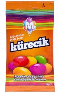 Migros Kürecik Meyveli Çikolata 25 gr