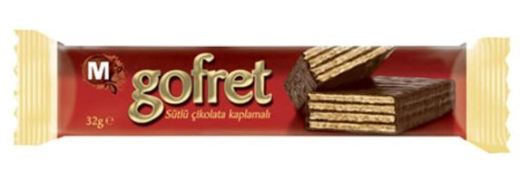 Migros Sütlü Çikolatalı Gofret 32 gr