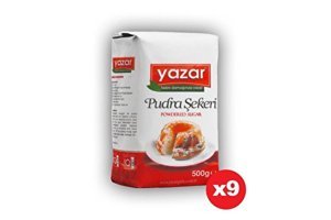 Yazar Pudra Şekeri 9x500 gr