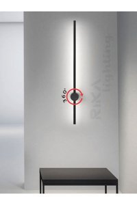 Rika Lighting 50 cm Alüminyum LED Aplik Siyah