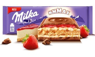 Milka Cheesecake Çilekli Çikolata 300 gr 3 Adet