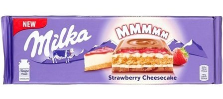 Milka Cheesecake Çilekli Krema Çikolata 300 gr
