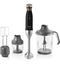 Arzum Ar1070 1.5 lt Plastik Turbo Fonksiyonu 1500 W 4 Bıçaklı 3'lü Blender Seti Siyah