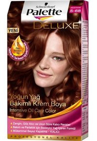 Palette Deluxe 5.68 Kestane Amonyaksız Krem Saç Boyası 4x60 ml