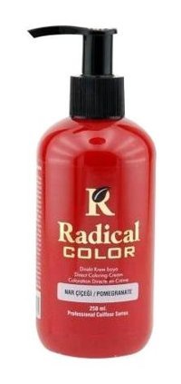 Radical Color Nar Çiçeği Amonyaksız Krem Saç Boyası 4x250 ml
