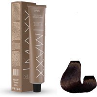Maxx Deluxe Bitter Çikolata Amonyaksız Krem Saç Boyası 2x60 ml