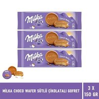 Milka Choco Wafer Sütlü Çikolatalı Gofret 3x150 gr