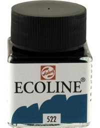 Royal Talens Ecoline 522 Tüp Sulu Boya Turquoise