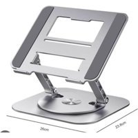 Onezero NO-104 Katlanabilir Alüminyum Dikey Ayarlanabilir Taşınabilir Ayaklı Hareketli Laptop Standı