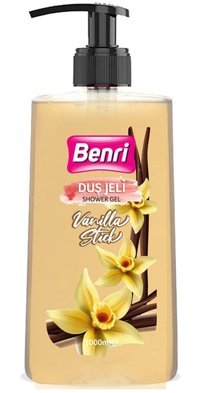 Benri Vanilya Sütü Duş Jeli 1 lt