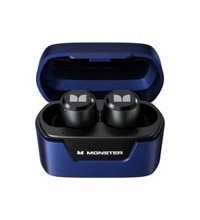 Monster Airmars XKT05 Tek Mikrofonlu 5.2 Silikonsuz Gürültü Önleyici Oyuncu Kablosuz Kulak İçi Bluetooth Kulaklık