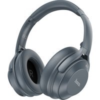 Hoco W37 Tek Mikrofonlu 5.3 Silikonsuz Gürültü Önleyici Kablosuz Kulak Üstü Bluetooth Kulaklık Mavi