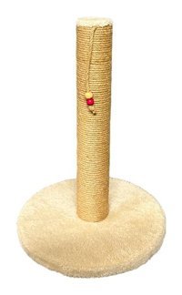 Petitopya Oyuncaklı 42 cm Kedi Tırmalama Direği Bej