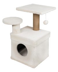 Dubex Oturaklı 72 cm Kedi Tırmalama Evi