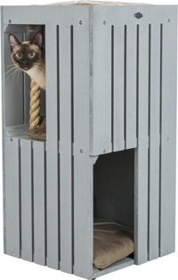 Trixie Oturaklı Katlı 77 cm Kedi Tırmalama Evi