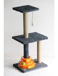 Kayton Oyuncaklı Katlı 86 cm Kedi Tırmalama Tahtası