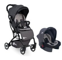 4 Baby Duo Goody Plus Katlanır 360 Derece Dönebilen Tam Yatar Kabin Tipi Travel Sistem Bebek Arabası Siyah