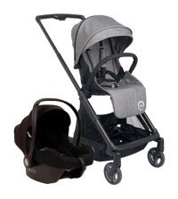 Bagi Classic Çift Yönlü Katlanır Tam Yatar Travel Sistem Bebek Arabası Gri