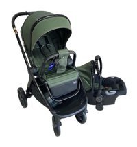 Prego 2223 Ibiza Plus Çift Yönlü Katlanır 360 Derece Dönebilen Tam Yatar Travel Sistem Bebek Arabası Yeşil