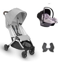 Uppababy Mios Katlanır 360 Derece Dönebilen Tam Yatar Kabin Tipi Travel Sistem Bebek Arabası Gri