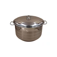 Bonera BER-21010 Berlin Gastro 2 Parça 36 cm Paslanmaz Çelik Derin Tencere