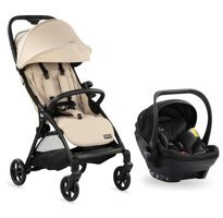 Kraft X-Go 360 Derece Dönebilen Tam Yatar Travel Sistem Bebek Arabası Bej