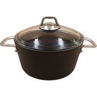 Baysem Bonera PRO-1024 Pro Plus Cam Kapaklı 2 Parça 22 cm Granit Derin Tencere