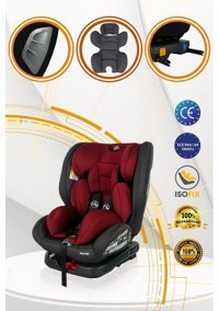 Maxi Taxi Safe Çift Yönlü 360 Derece Dönebilen Travel Sistem Bebek Arabası Gri - Kırmızı