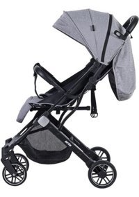 Prego 2033 Lotus Çift Yönlü Katlanır 360 Derece Dönebilen Tam Yatar Kabin Tipi Travel Sistem Bebek Arabası Gri