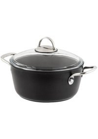 Neoflam Dutch Oven Ft3-t Cam Kapaklı 2 Parça 20 cm Titanyum Derin Tencere