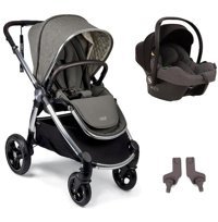 Mamas & Papas Ocarro Cosmo Çift Yönlü Katlanır 360 Derece Dönebilen Tam Yatar Travel Sistem Bebek Arabası Kahverengi