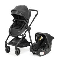 Wellgro Classic Çift Yönlü Katlanır 360 Derece Dönebilen Tam Yatar Travel Sistem Bebek Arabası Siyah