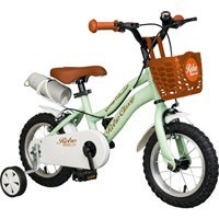 Trendbisiklet Retro Classic 12 Jant Vitessiz 4 Yaş Yeşil Çocuk Bisikleti