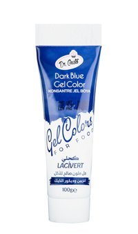 Dr. Gusto Konsantre Tüp Lacivert Su Bazlı Jel Gıda Boyası 100 gr