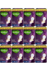 Molped SuperNight İnce 16'lı Hijyenik Ped 12 Adet