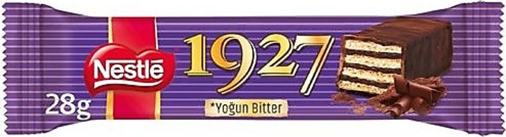 Nestle 1927 Bitter Çikolatalı Gofret 27 gr