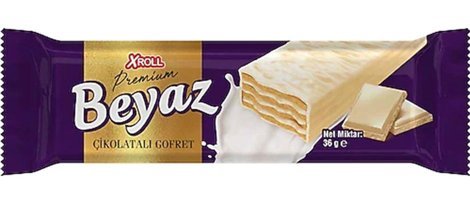 Xroll Beyaz Çikolatalı Gofret 36 gr